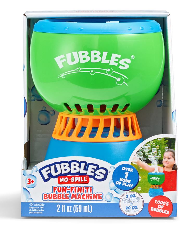 Fubbles No-Spill Fun-Finiti Bubble Machine - Image 2