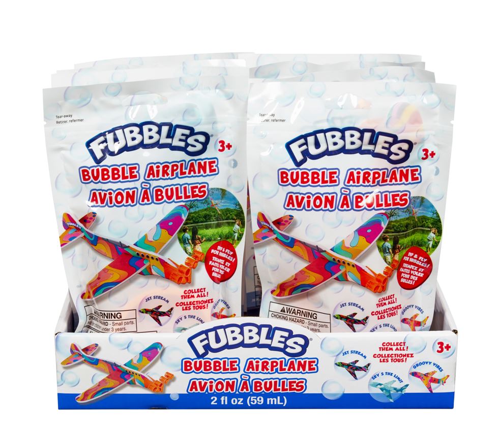 Fubbles Bubble Airplane